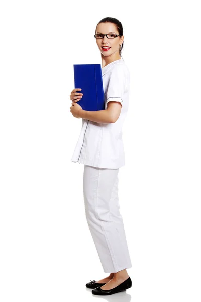 Sorrindo médico mulher — Fotografia de Stock