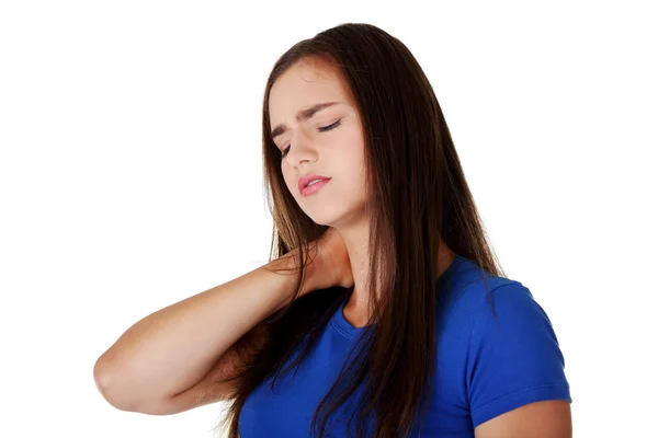 Neck pain concept — Stock Photo, Image