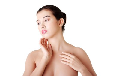 baeutiful genç bir kadın portresi