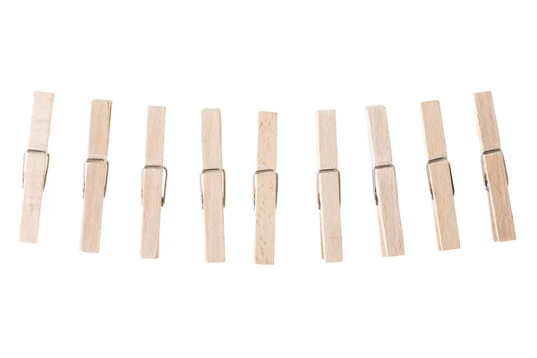 Wooden clothespin — Stock Photo, Image