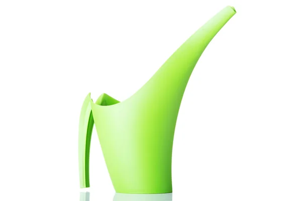 Green watering can — Stock Photo, Image