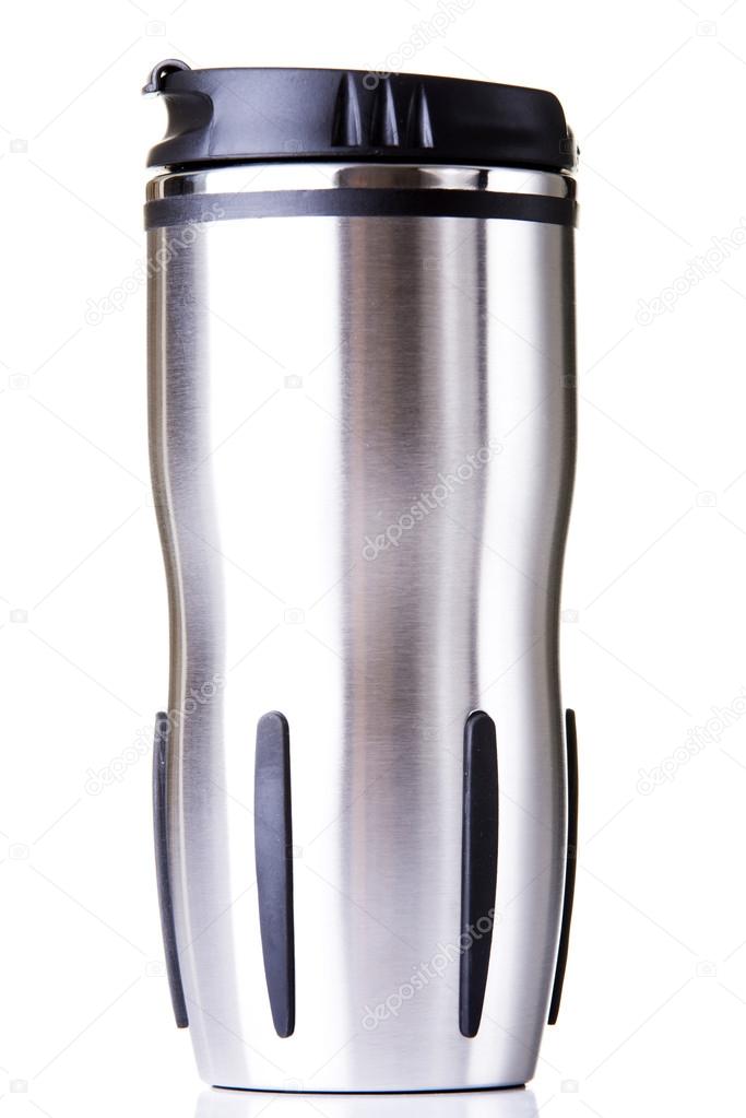 Thermos travel tumbler, cup.