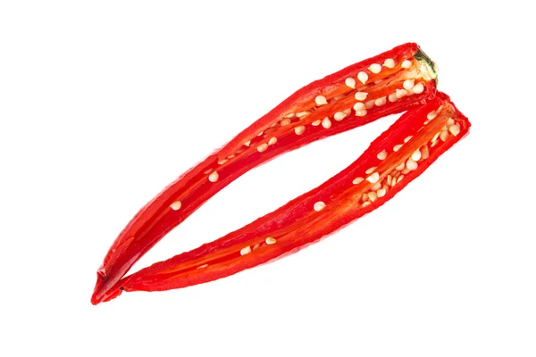 Pimenta-pimenta quente vermelha — Fotografia de Stock