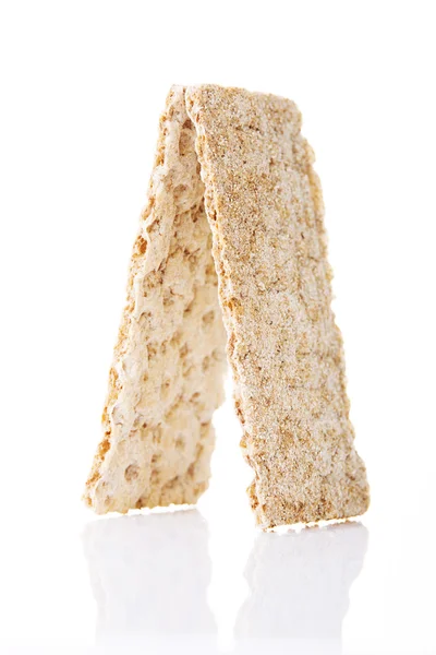 Healthy rye cracker bread — Stock Photo, Image