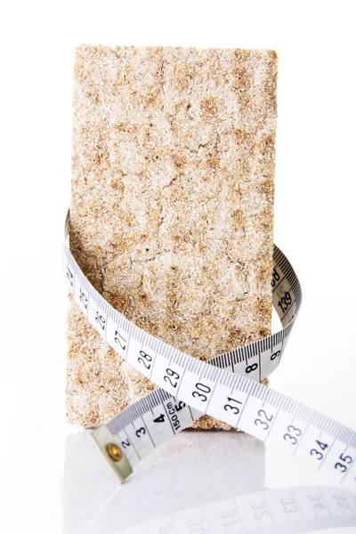 Healthy rye cracker bread — Stock Photo, Image