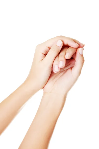 Il concetto di cura delle mani . — Foto Stock