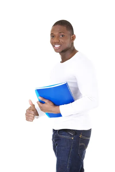 Joven estudiante hombre — Foto de Stock