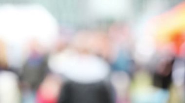 Mevsimlik kalabalık Caddesi