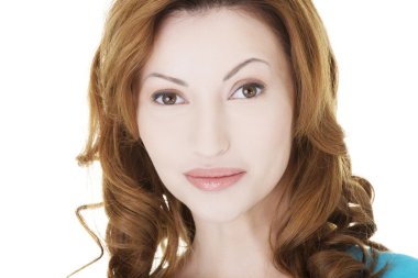 Mutlu kadın portresi