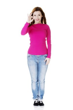 mükemmel bir jest kadın güzel başarı