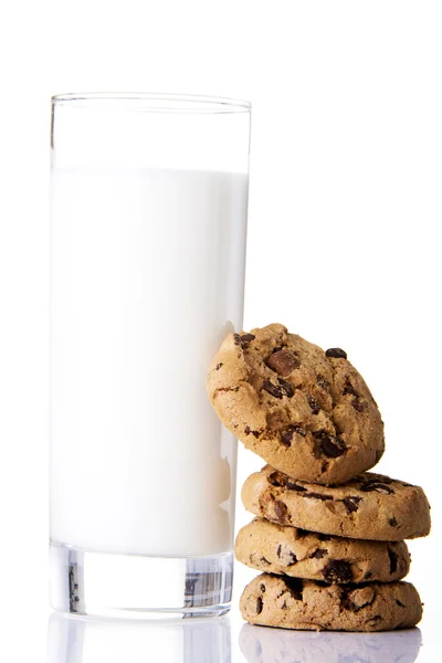 Cookies and milk Stock Image