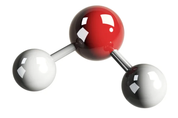 Молекула H2o — стоковое фото