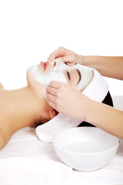 Beauty treatment in spa salon. — Stock Photo, Image