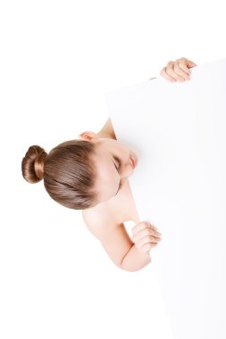 güzel bir kadın ile mükemmel cilt ve beautyful yüz tutan bla