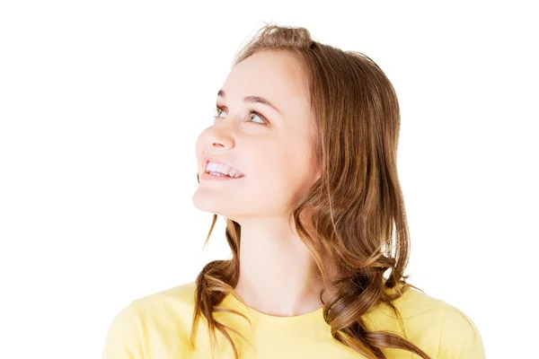 Young woman looking away — Stock Photo, Image