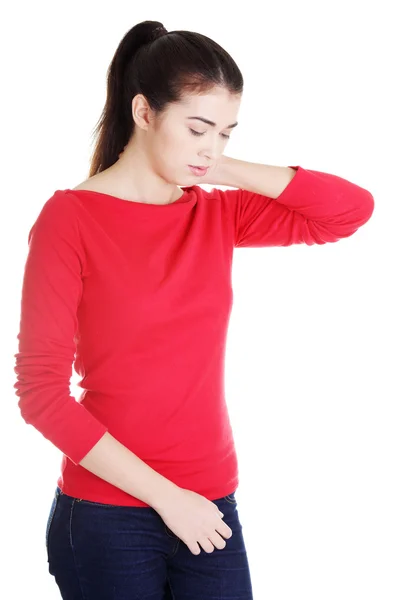 Neck pain concept — Stock Photo, Image