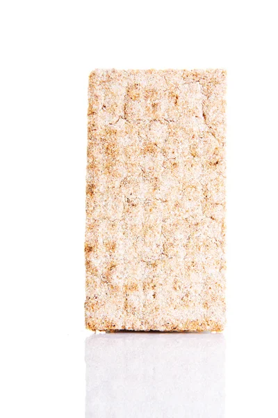 Zdravé žitný chléb cracker — Stock fotografie