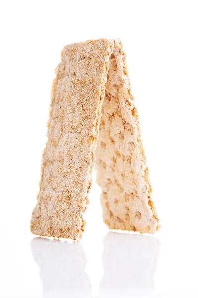 Healthy rye cracker bread — Stock Photo, Image