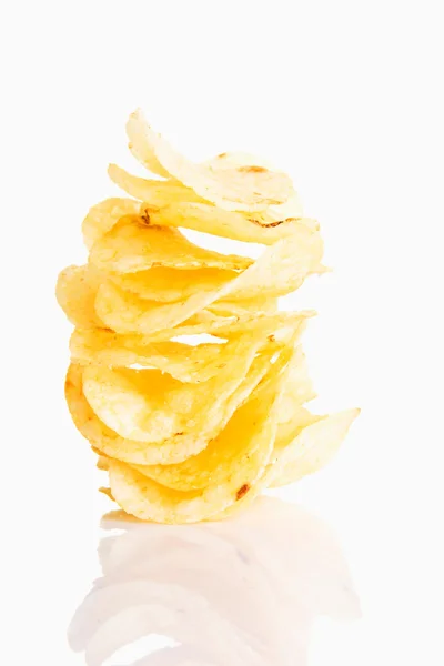 Aardappelchips — Stockfoto