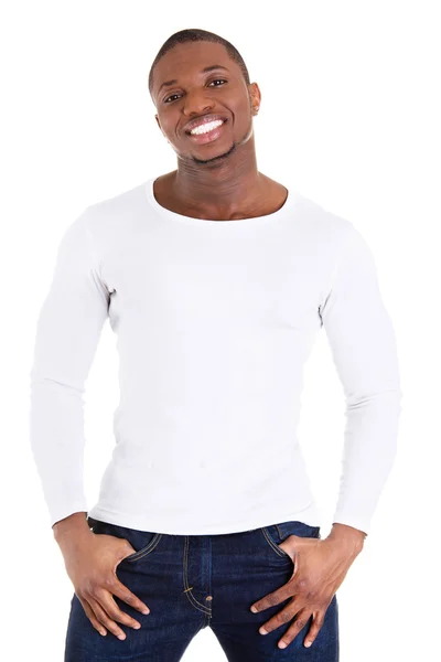 Handsome younf african american man — Stock Photo, Image