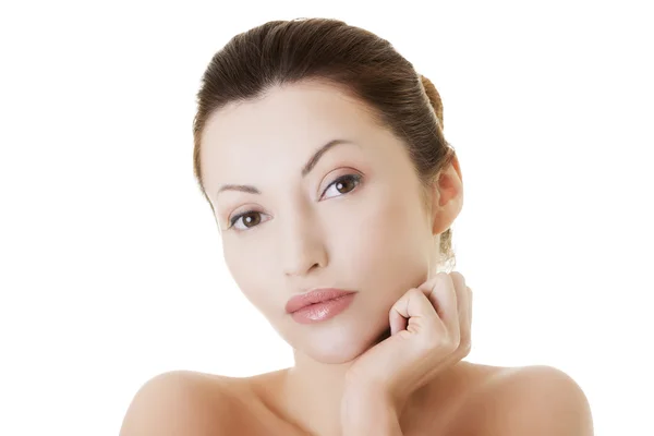 Beautiful spa woman, with healthy clean skin — Stock Photo, Image