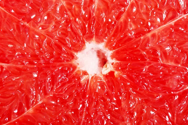 Rood vlees-pulp van grapefruit. — Stockfoto