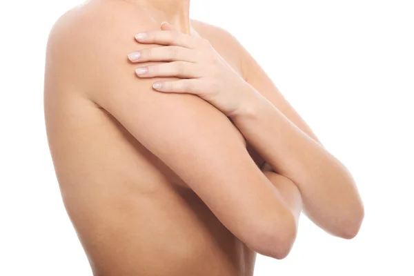 Female's body, breast. Body part. — Stock Photo, Image