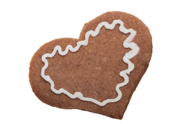 Ginger Christmas cookie. — Stock Photo, Image