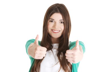 ok kadar güzel genç öğrenci.