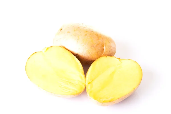 Fresh, sliced potatoes. — Stock Photo, Image