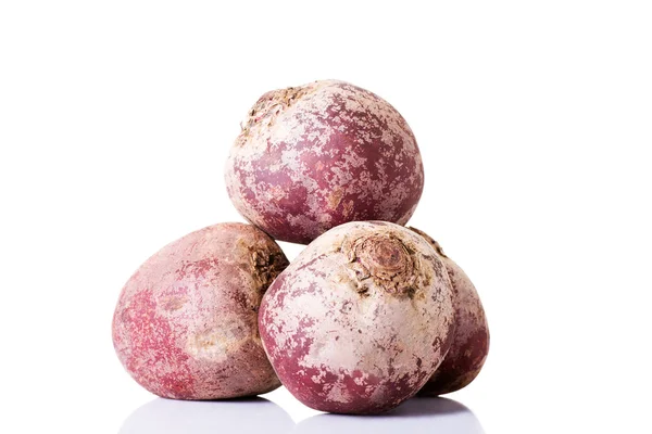 Three beetroots - composition — Stock Photo, Image