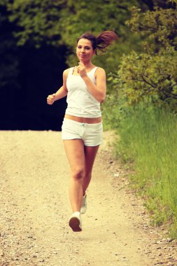 genç ve güzel kız.