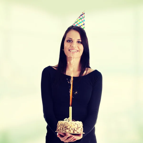 Pastel de cumpleaños — Foto de Stock