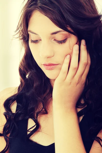 Frau mit Depressionen — Stockfoto