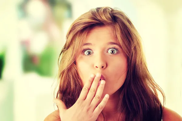 Mujer sorprendida —  Fotos de Stock