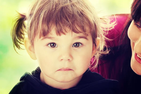 Serious girl — Stock Photo, Image