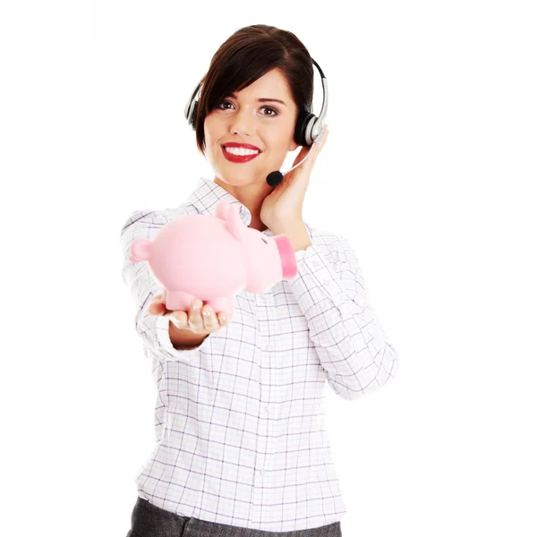 Joven mujer de negocios — Foto de Stock