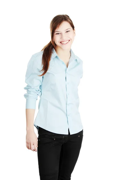 Young business woman or student — Stock Photo, Image