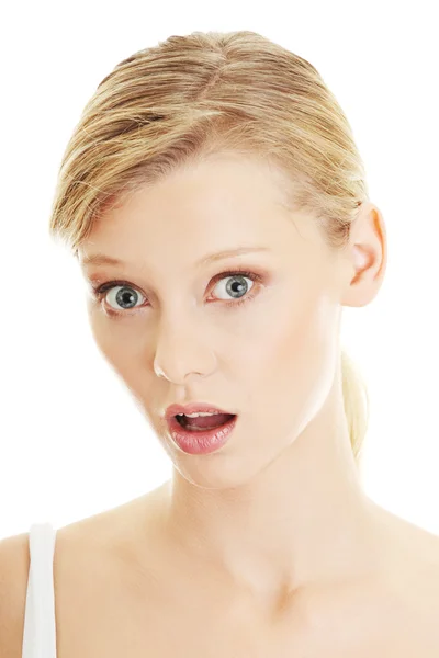 Surprised woman — Stock Photo, Image