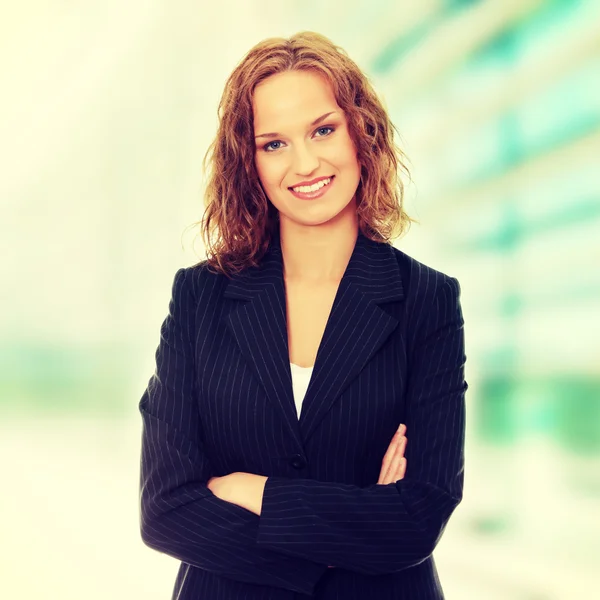 Young happy businesswoman Royalty Free Stock Images