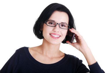mutlu genç kadını arıyor