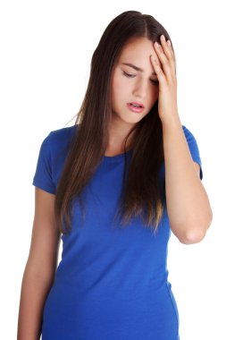 üzgün kadın-depresyon