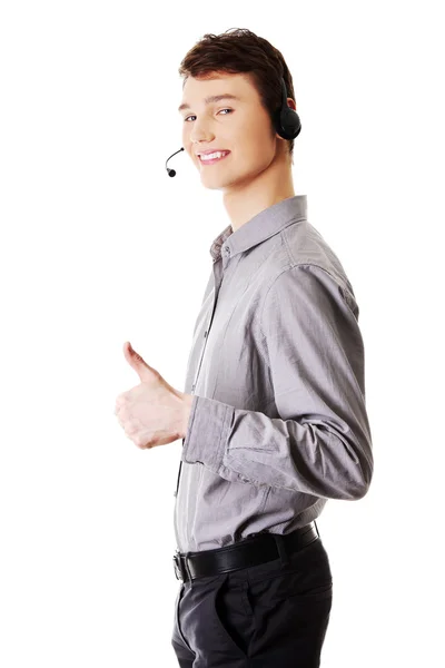 Customer service representative — Stock Photo, Image