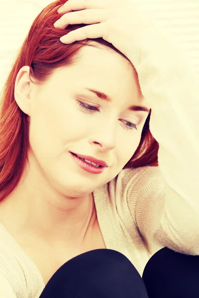 Depressed woman — Stock Photo, Image