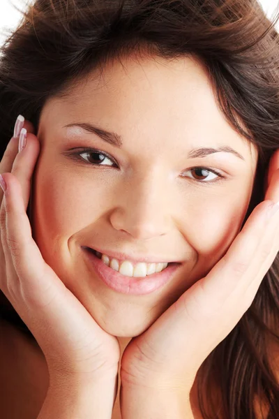 Beauty model in studio — Stock Photo, Image