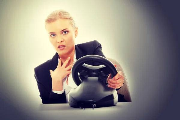 Young caucasian business woman — Stock Photo, Image
