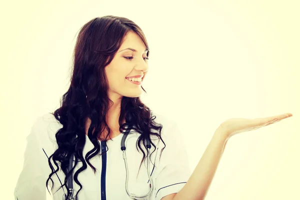 Young female doctor or nurse — Stock Photo, Image