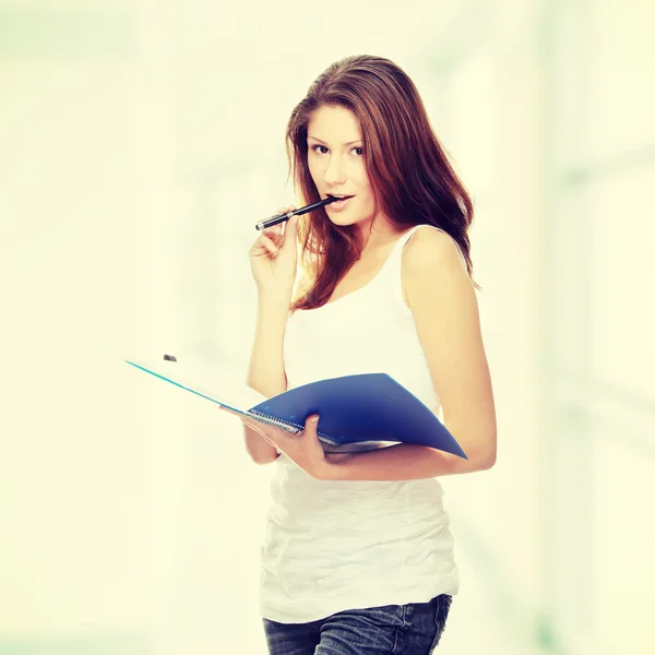 Mujer ESTUDIANTE — Foto de Stock