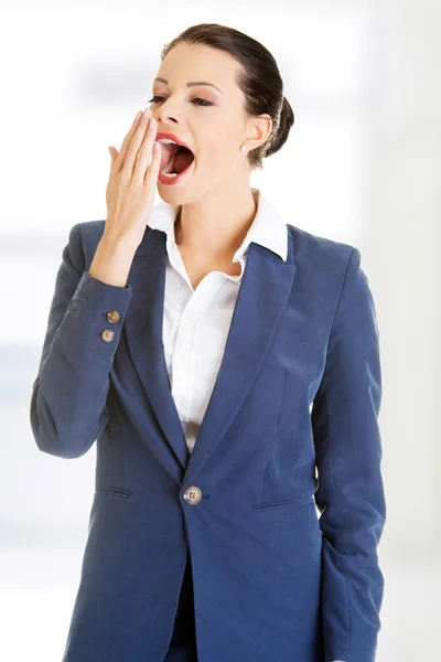 Mujer de negocios cansada —  Fotos de Stock