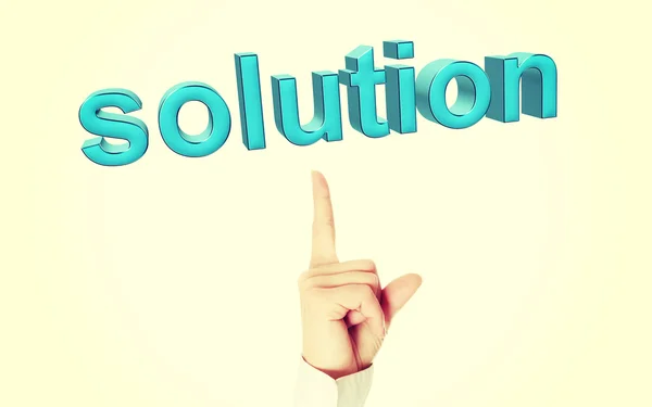 Solution concept. — Stock Photo, Image